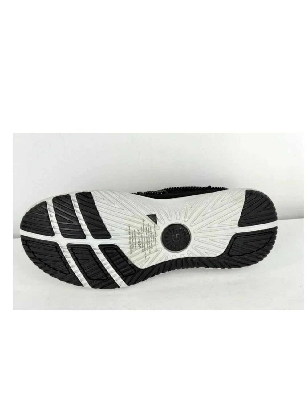 Men's 10 - UGG CA78 Heritage Trainer Nubuck Slip-On Sneaker - Black